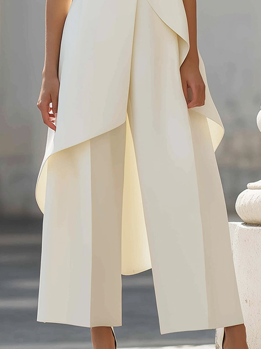 Carina - Completo con pantaloni a gamba larga strutturati