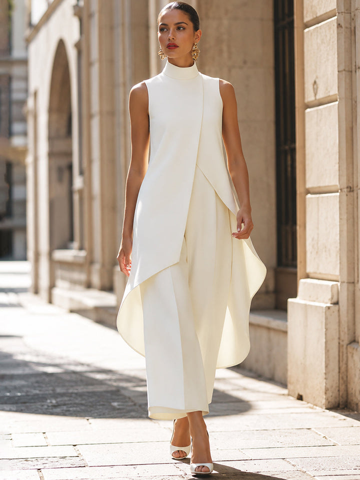 Carina - Completo con pantaloni a gamba larga strutturati