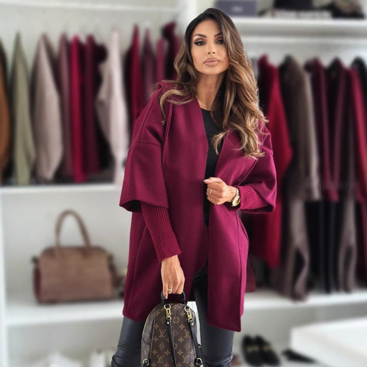 Esteliane - Cardigan con spalle scese dal fit rilassato