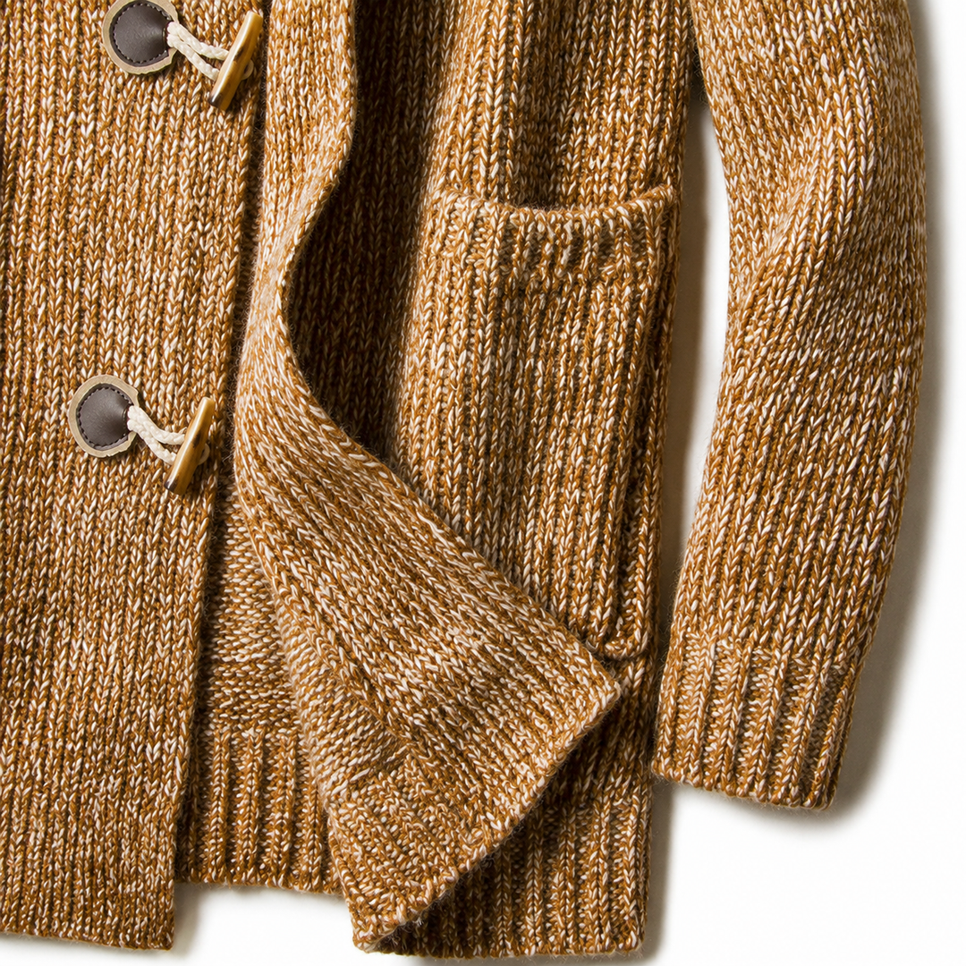Raevan - Cardigan con cappuccio dal tocco morbido
