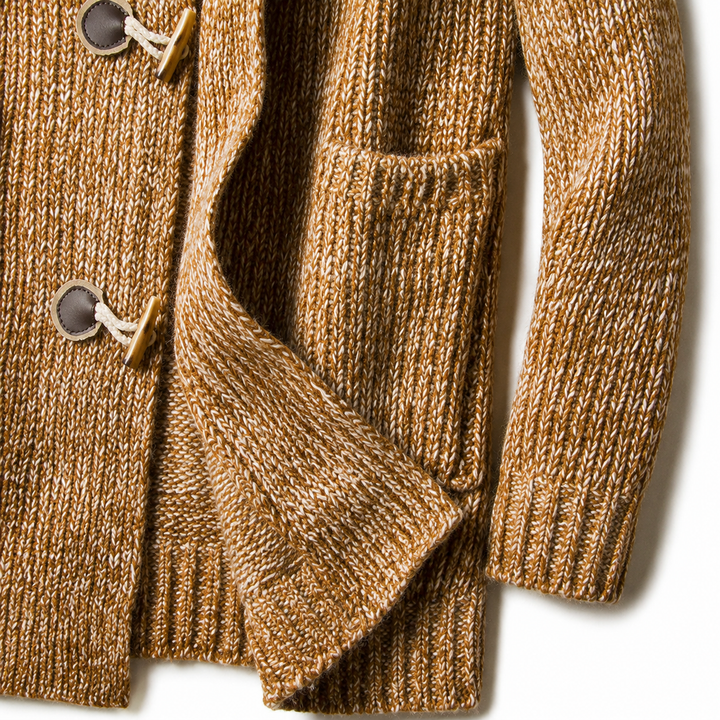 Raevan - Cardigan con cappuccio dal tocco morbido