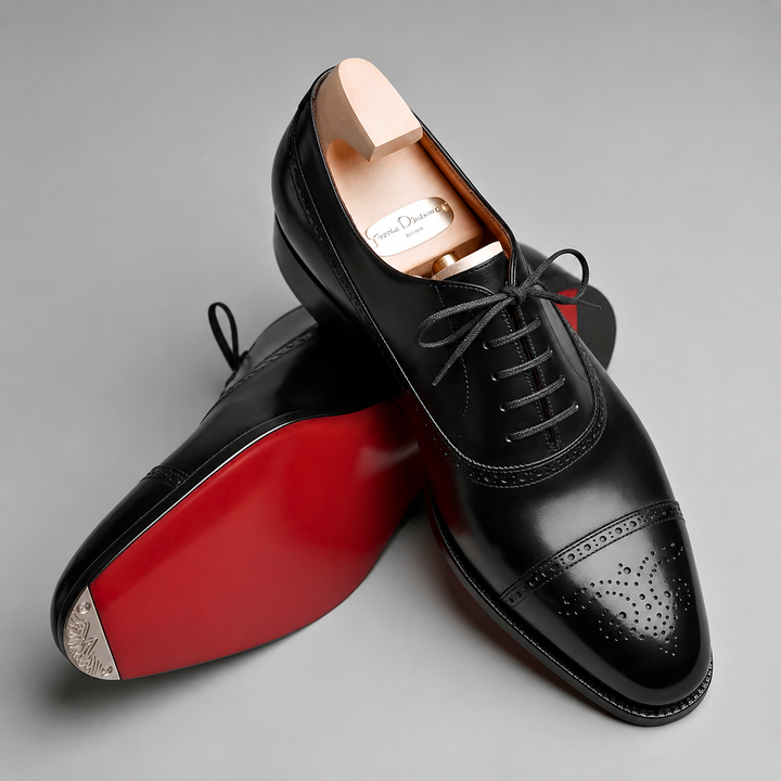 Arvid - Scarpe Oxford premium a punta squadrata