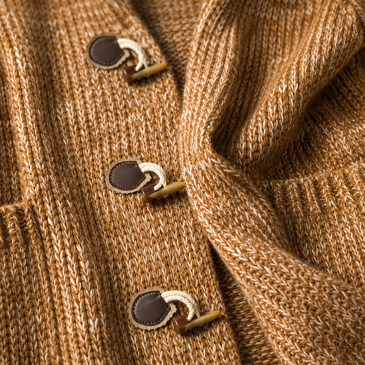 Raevan - Cardigan con cappuccio dal tocco morbido