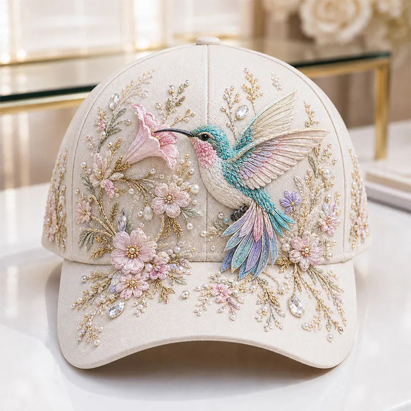 Arlena - Cappellino con motivo di cavallo floreale