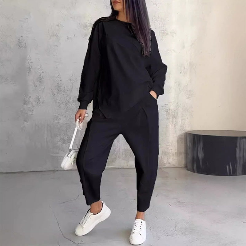 Eulavie - Coordinato loungewear oversize dal tocco morbido