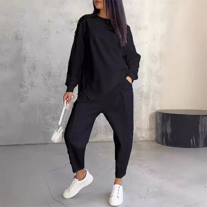 Eulavie - Coordinato loungewear oversize dal tocco morbido
