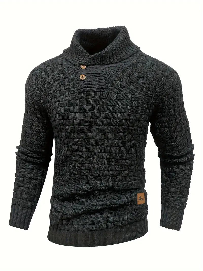 Nevan - Pullover in maglia testurizzata