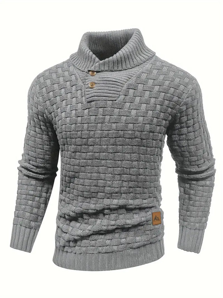 Nevan - Pullover in maglia testurizzata
