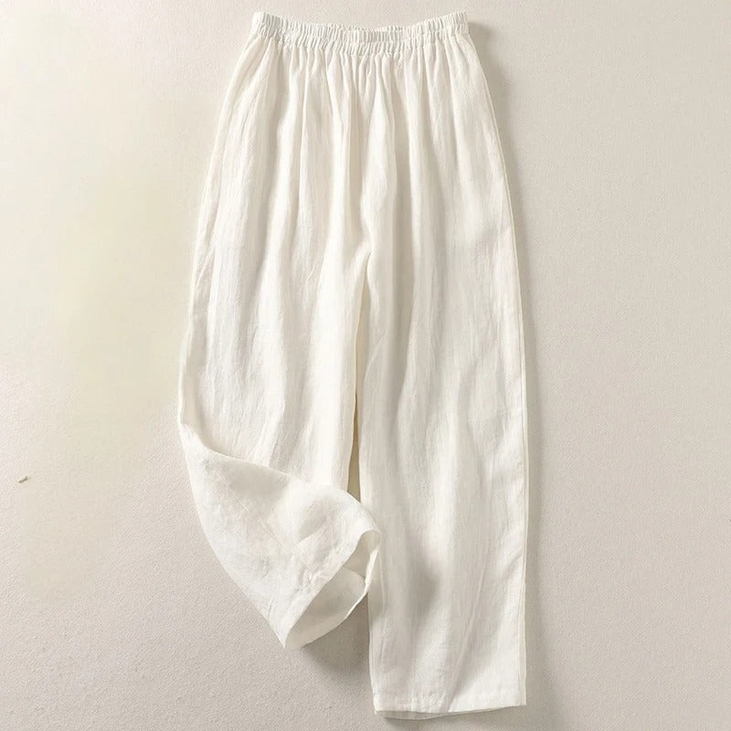 Odalys - Pantaloni in lino premium