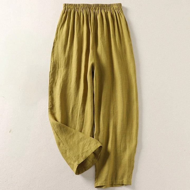 Odalys - Pantaloni in lino premium