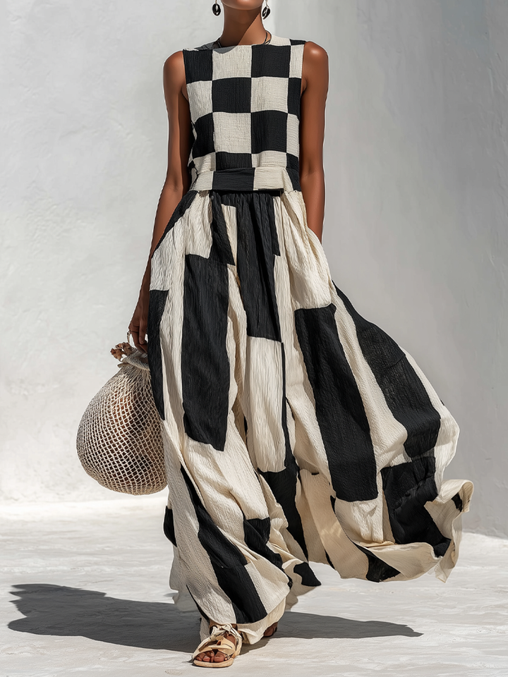 Melisara - Abito maxi fluido