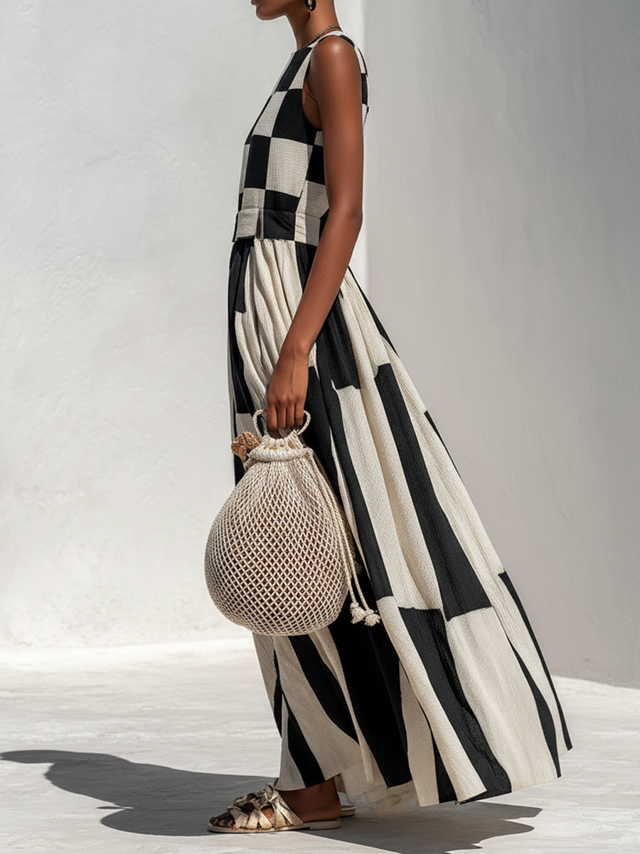 Melisara - Abito maxi fluido