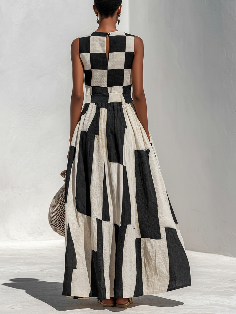 Melisara - Abito maxi fluido