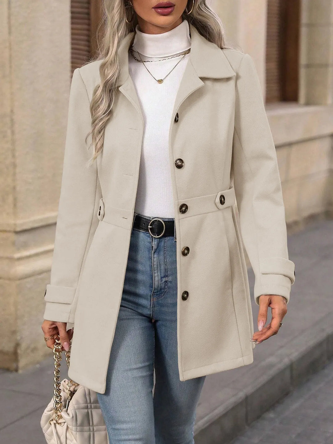Bellona - Cappotto sartoriale con cintura
