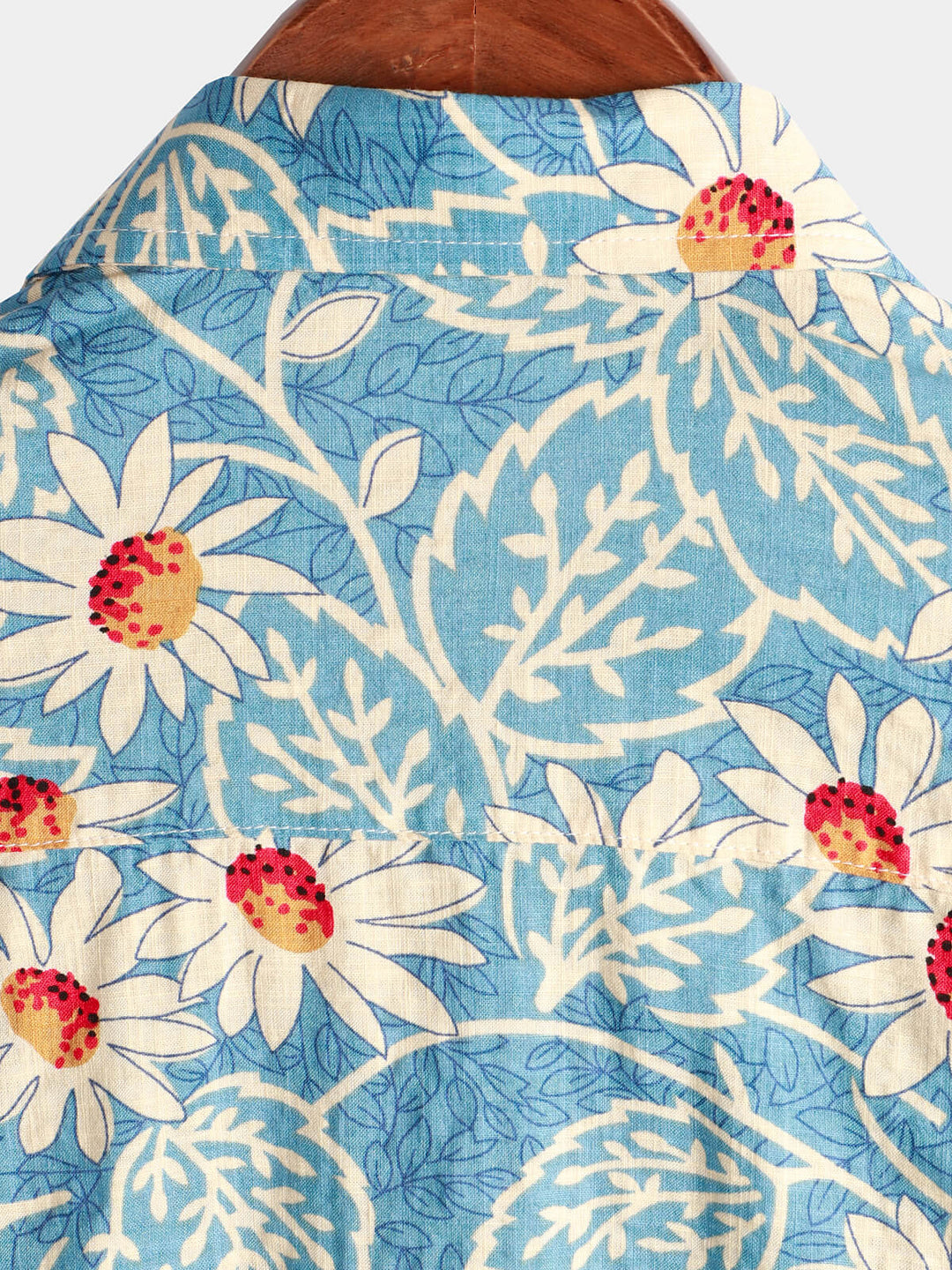 Leoric - Camicia leggera a maniche corte a stampa floreale