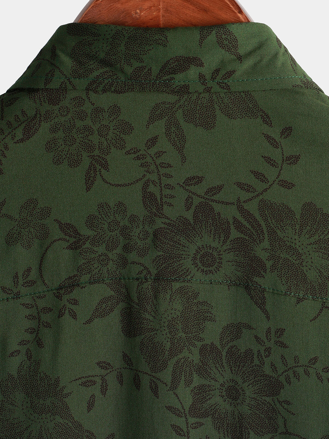Leoric - Camicia leggera a maniche corte a stampa floreale