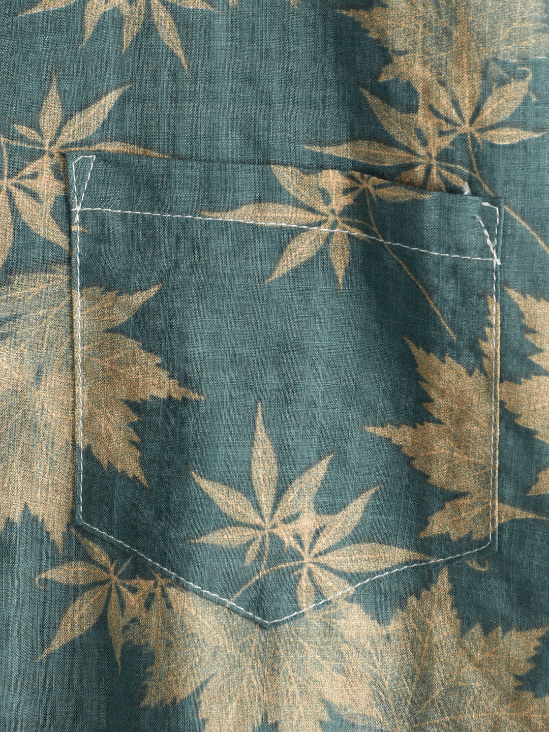 Leoric - Camicia leggera a maniche corte a stampa floreale