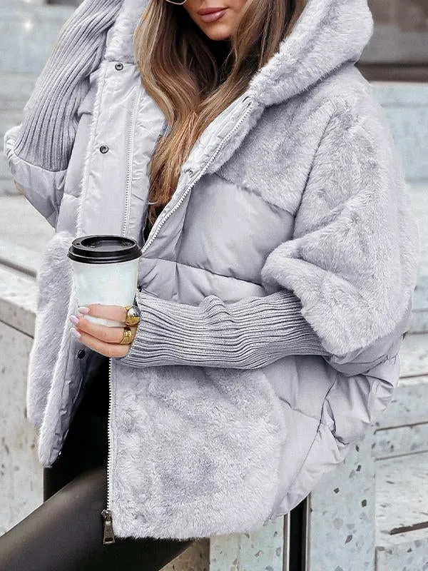 Audra - Giacca invernale imbottita con cappuccio