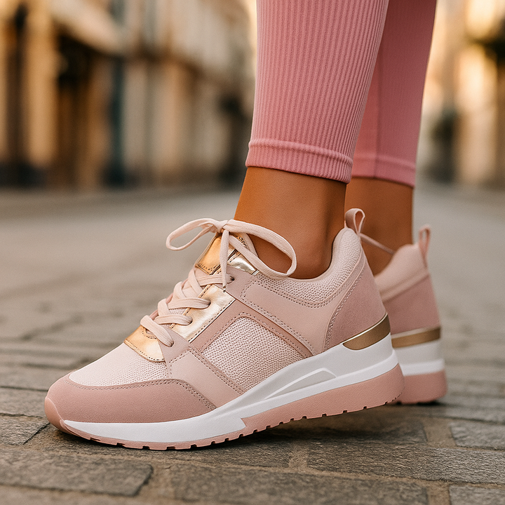 Veranique - Sneakers con zeppa imbottita
