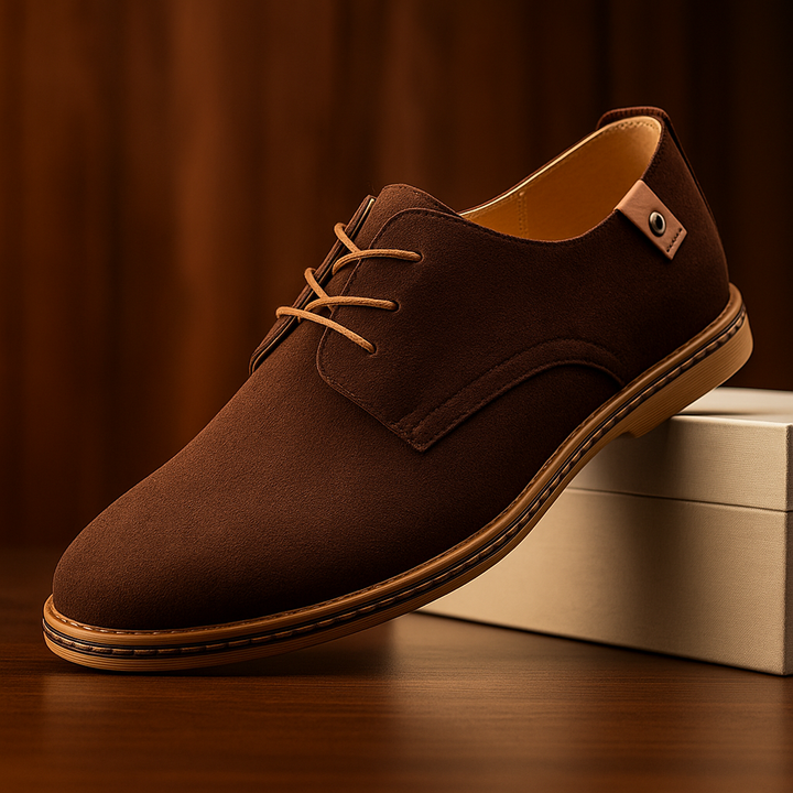 Blaine - Scarpe stringate con texture