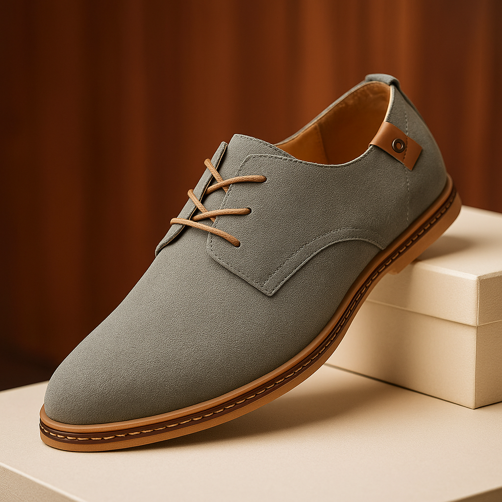 Blaine - Scarpe stringate con texture
