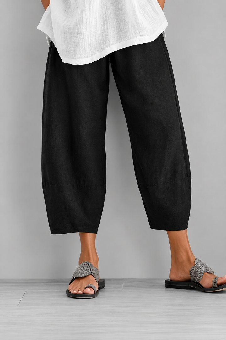 Eulorine - Pantaloni a gamba larga morbidi al tatto