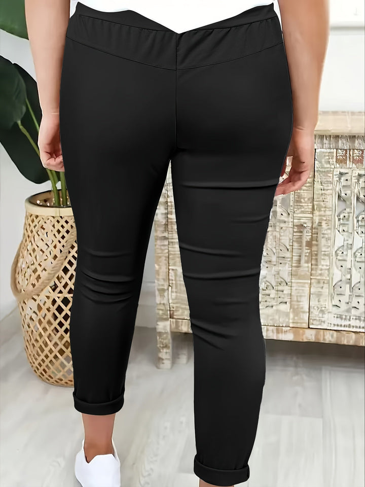 Tansy - Pantaloni stretch con coulisse su misura