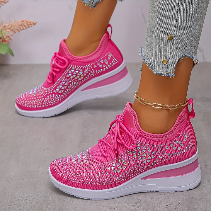 Lilia - Sneakers con strass