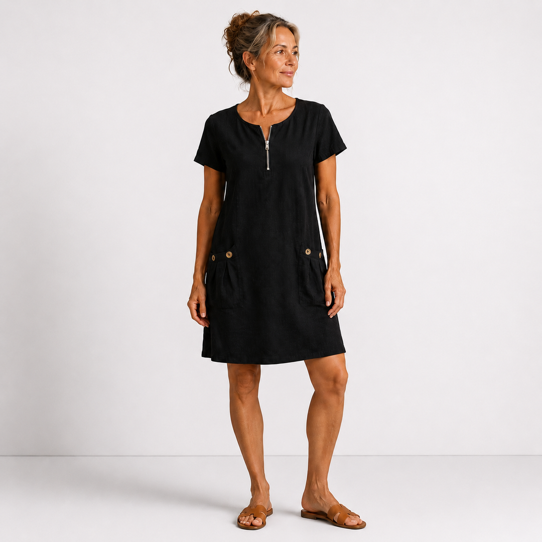 Lucienne - Abito in lino leggero