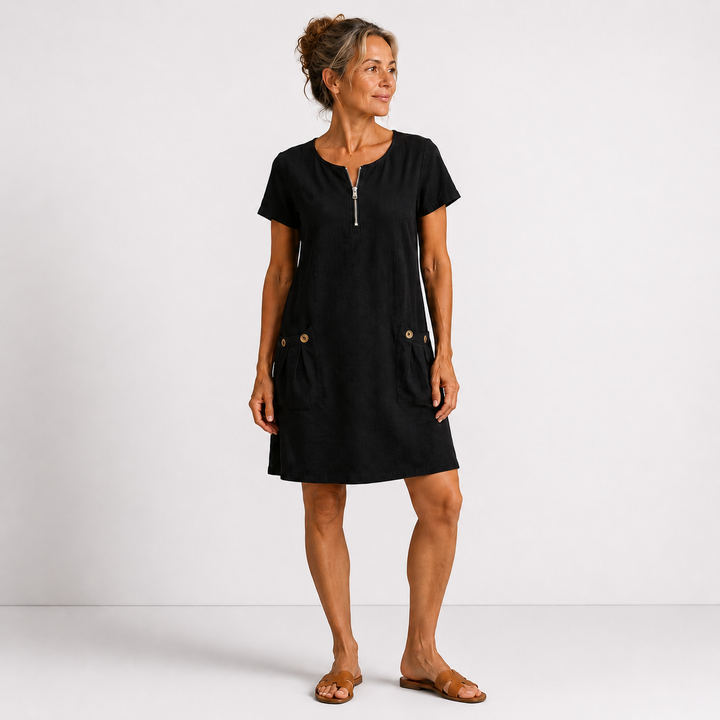 Lucienne - Abito in lino leggero