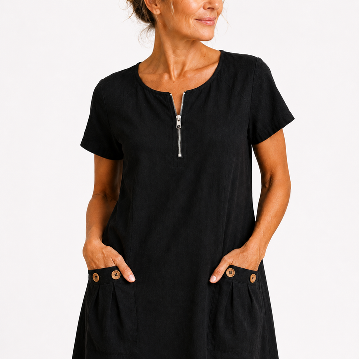Lucienne - Abito in lino leggero