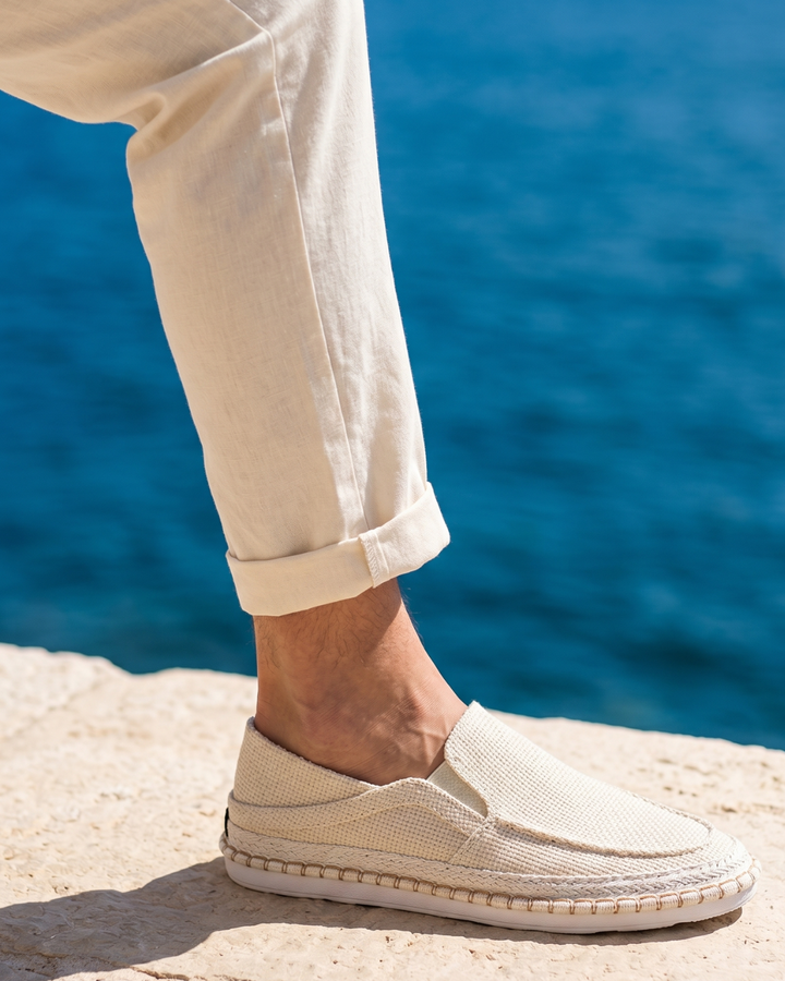 Falkner - Espadrillas senza lacci a trama