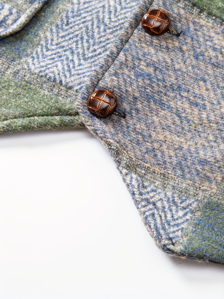 Ellis - Gilet a spina di pesce