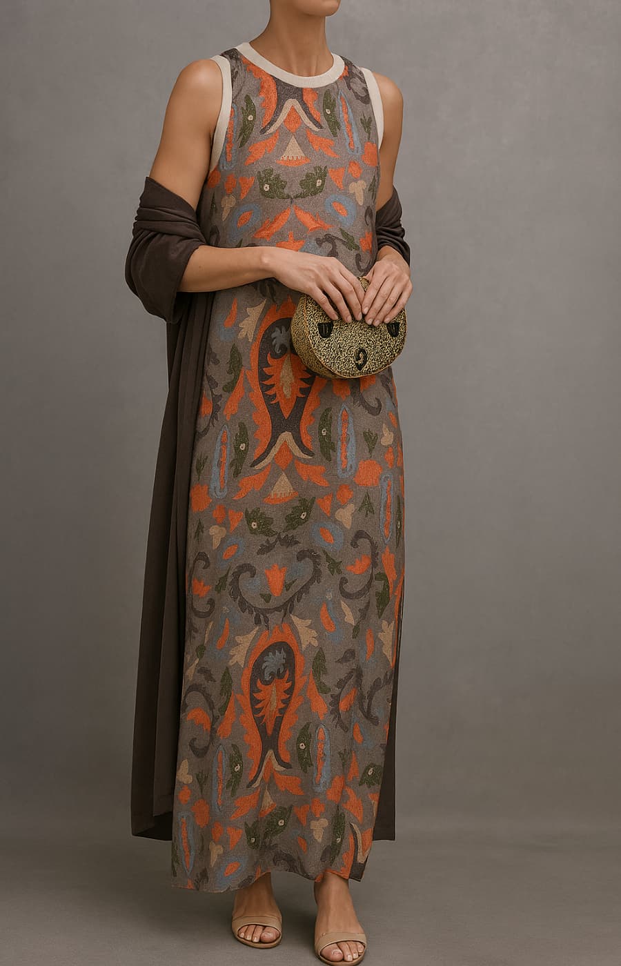 Arlisse - Coordinato due pezzi abito e gilet premium