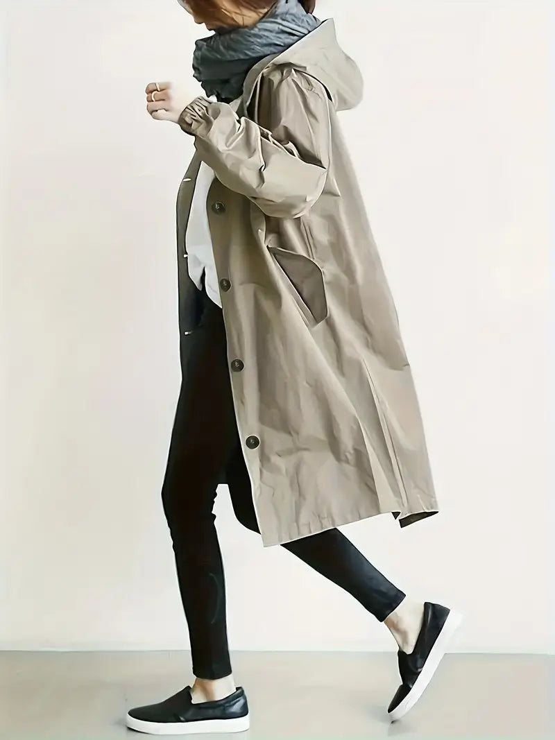 Lyonesse - Trench impermeabile oversize