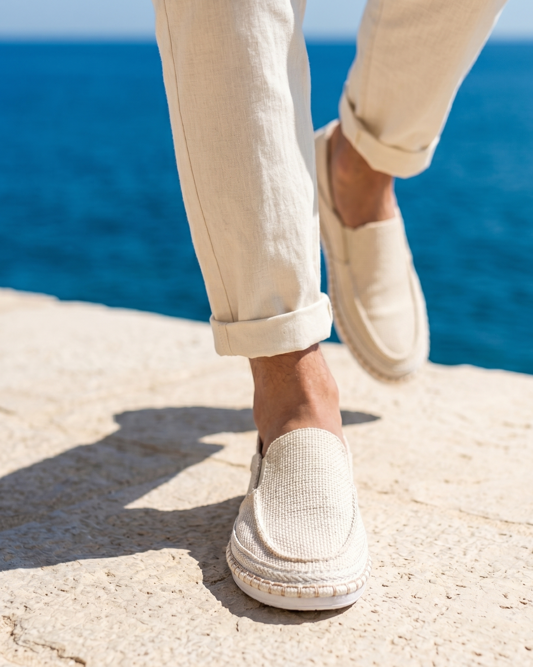Falkner - Espadrillas senza lacci a trama