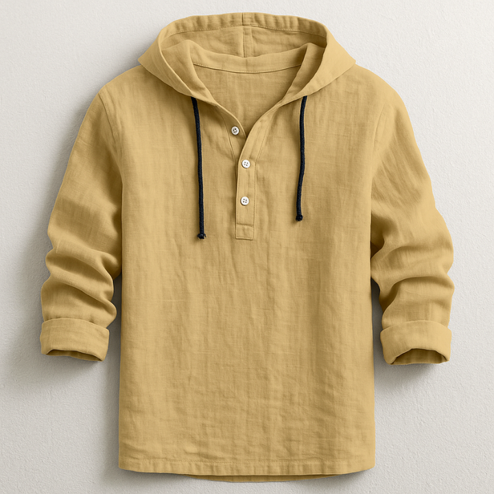 Daelor - Camicia con cappuccio morbida al tatto