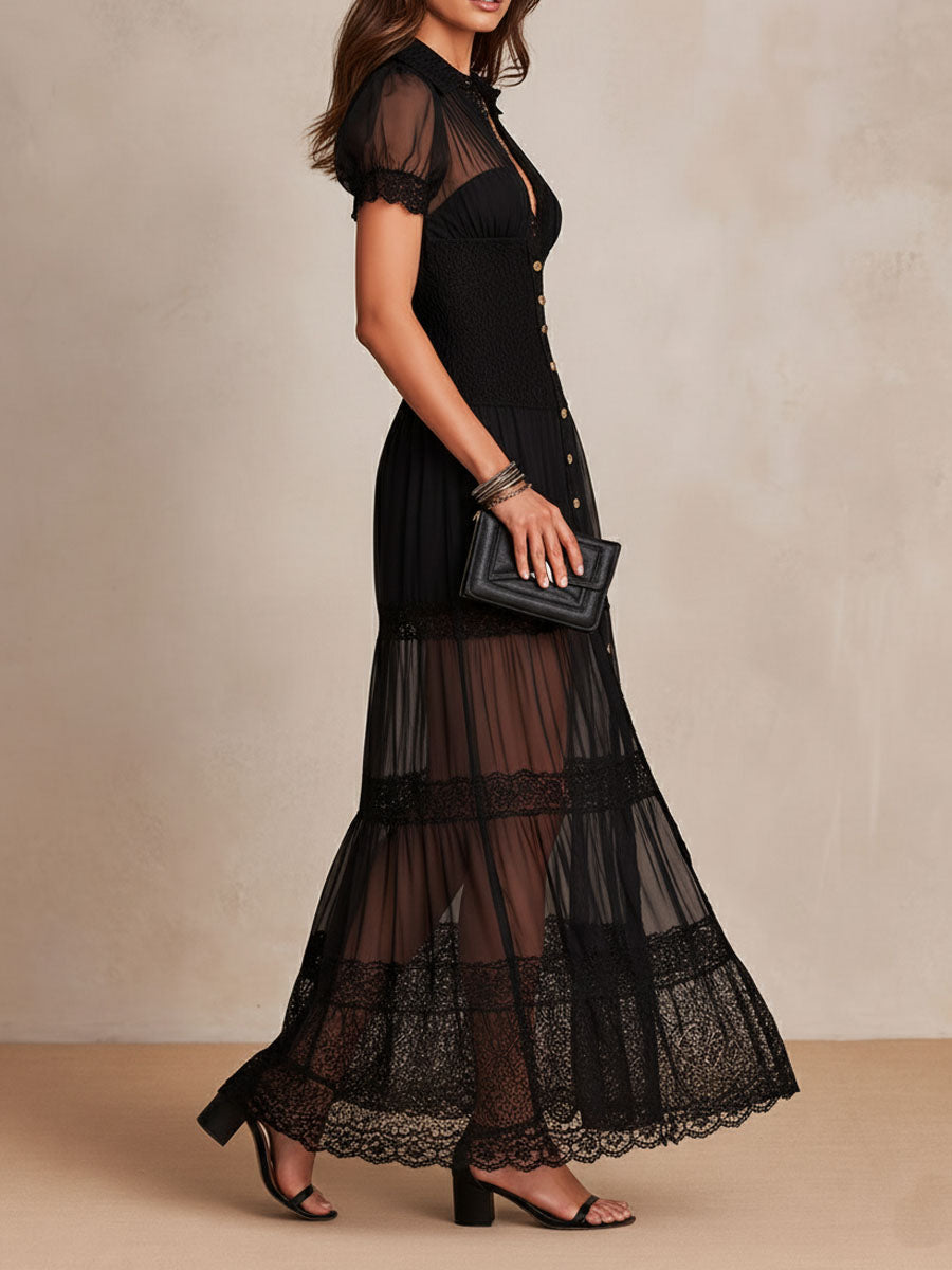 Talliora - Abito lungo boho soft touch