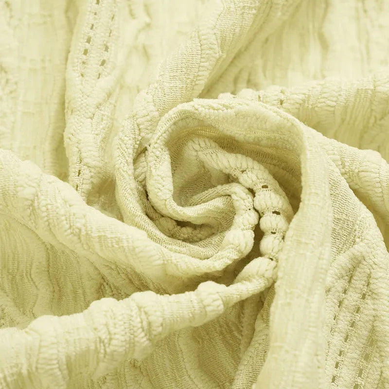 Delienne - Cardigan in maglia pointelle dalla mano morbida