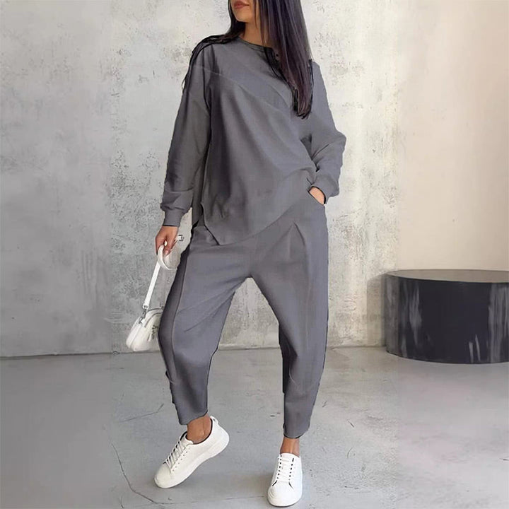 Eulavie - Coordinato loungewear oversize dal tocco morbido