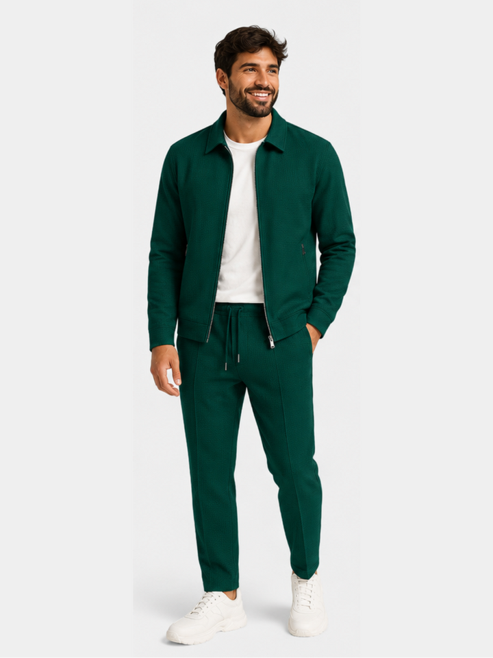 Kirkby - Tailleur pantalone sartoriale in stretch morbido