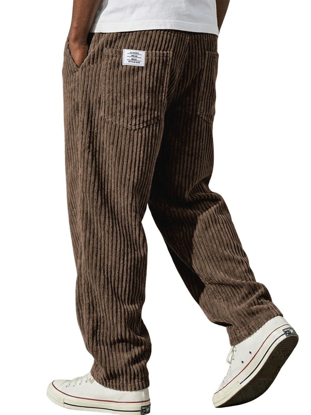 Beck - Pantaloni in tessuto operato