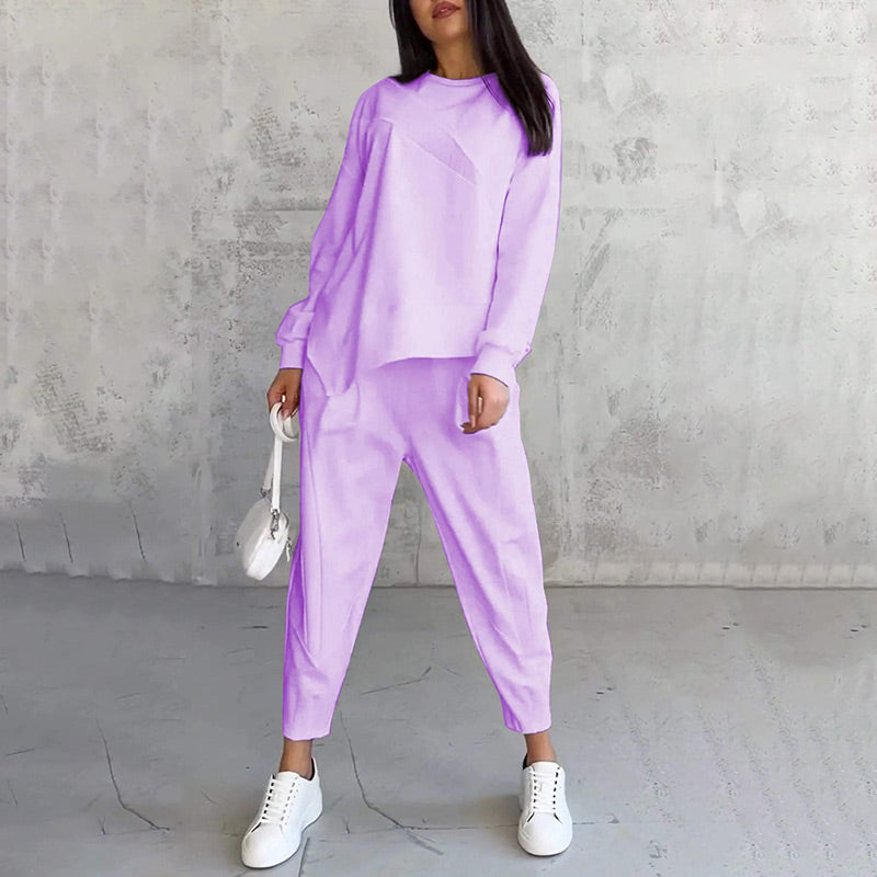 Eulavie - Coordinato loungewear oversize dal tocco morbido