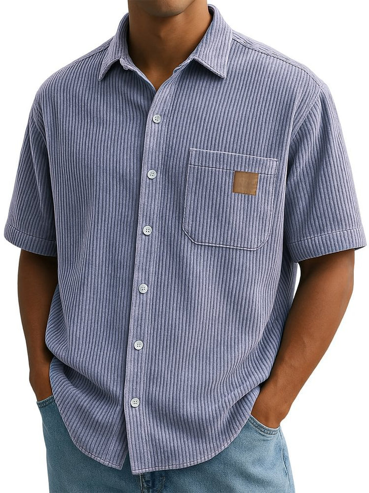 Anwick - Camicia a coste morbida al tatto