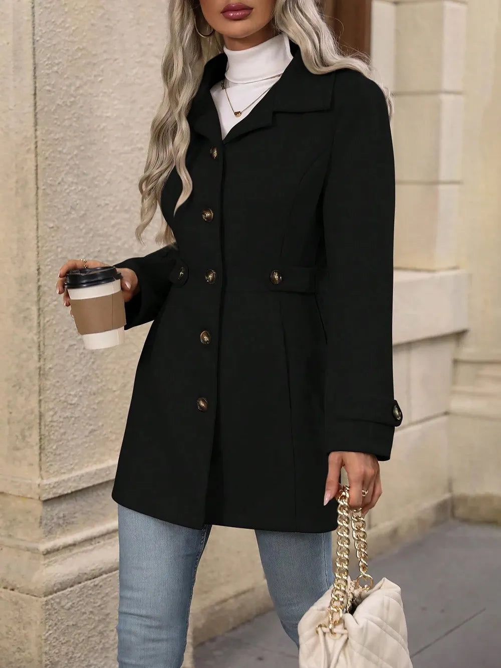 Bellona - Cappotto sartoriale con cintura