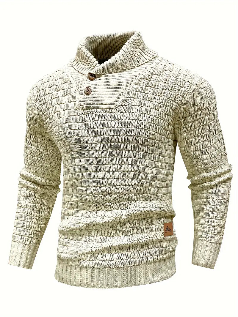 Nevan - Pullover in maglia testurizzata