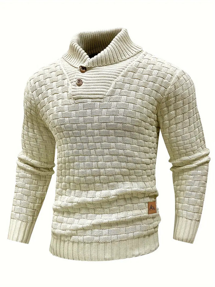 Nevan - Pullover in maglia testurizzata