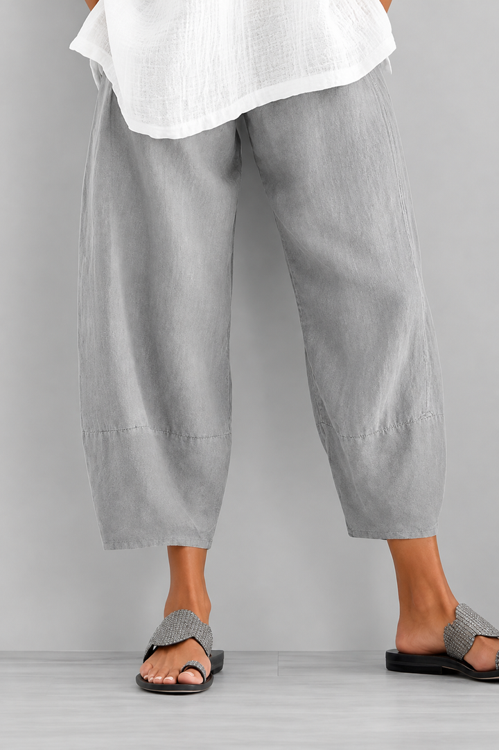 Eulorine - Pantaloni a gamba larga morbidi al tatto