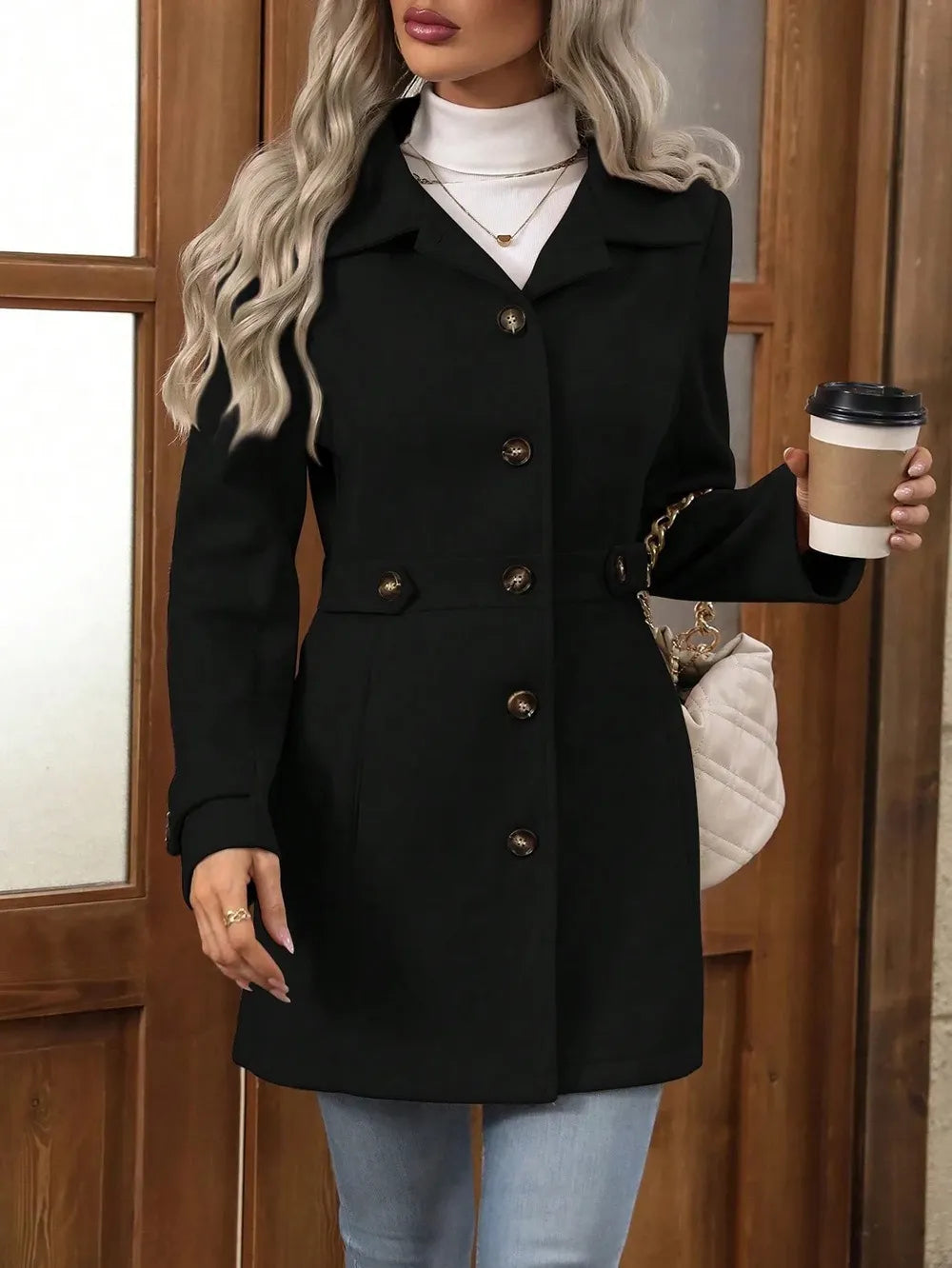 Bellona - Cappotto sartoriale con cintura