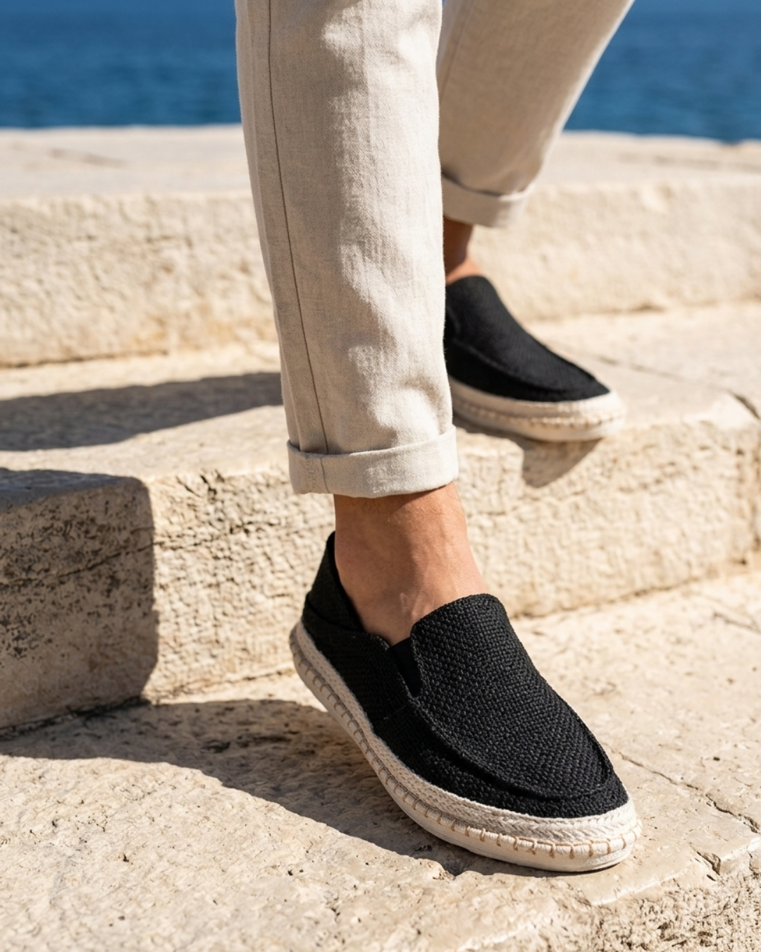 Falkner - Espadrillas senza lacci a trama